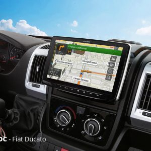 Alpine INE-F904DC TRUCK navigasjon enhet – CAMPER 9-tommer CarPlay Android Auto