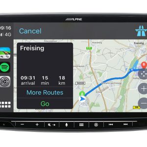 Alpine INE-F904D navigasjon hovedenhet – 9-tommer skjerm CarPlay Android Auto