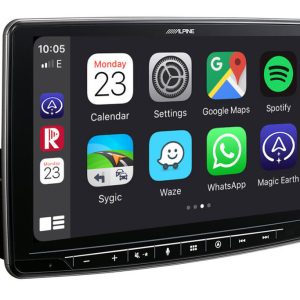 Alpine INE-F904D navigasjon hovedenhet – 9-tommer skjerm CarPlay Android Auto
