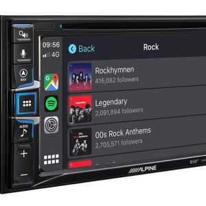 Alpine INE-W611DC Camper hovedenhet AVN – 4x50W 6,5″ skjerm DAB USB AUX