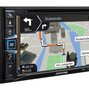 Alpine INE-W611DC Camper hovedenhet AVN – 4x50W 6,5″ skjerm DAB USB AUX