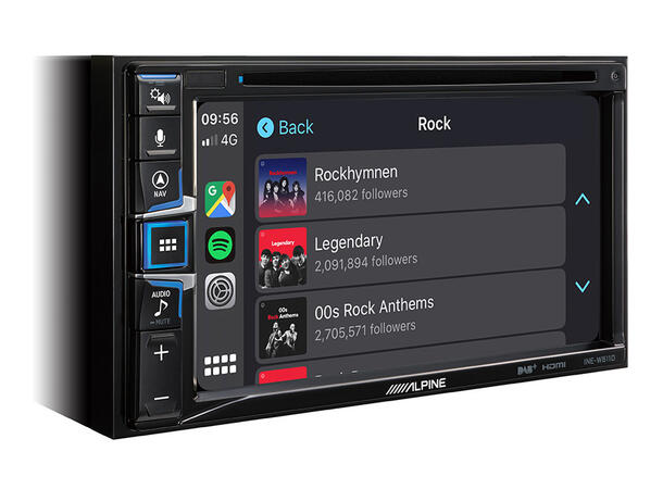 Alpine INE-W611DC Camper hovedenhet AVN