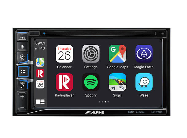 Alpine INE-W611D hovedenhet AVN
