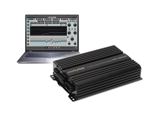 Alpine PDP-E802DSP – forsterker 700Watt