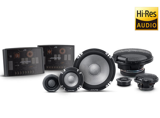 Alpine R2-S653 – PRO komponentsett