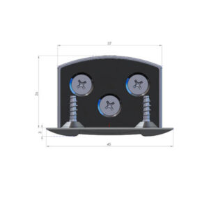 Alpine SPC-L500FB Adventure Audio, svart