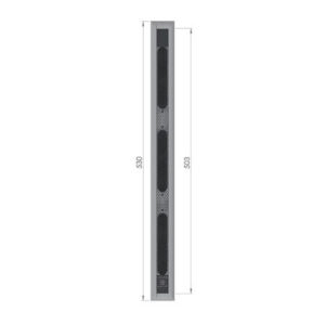 Alpine SPC-L500FB Adventure Audio, svart