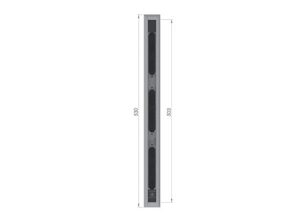 Alpine SPC-L500FB Adventure Audio, svart