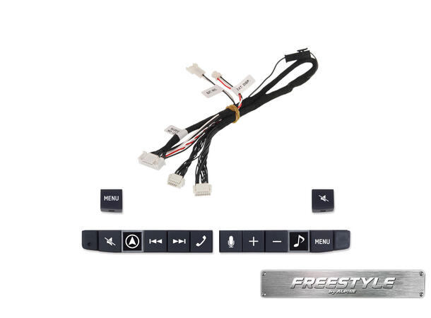 Alpine X702D-F – freestyle hovedenhet