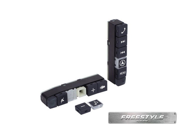 Alpine X702D-F – freestyle hovedenhet
