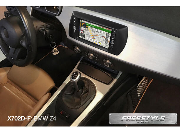 Alpine X702D-F – freestyle hovedenhet