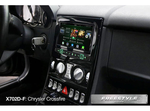 Alpine X702D-F – freestyle hovedenhet
