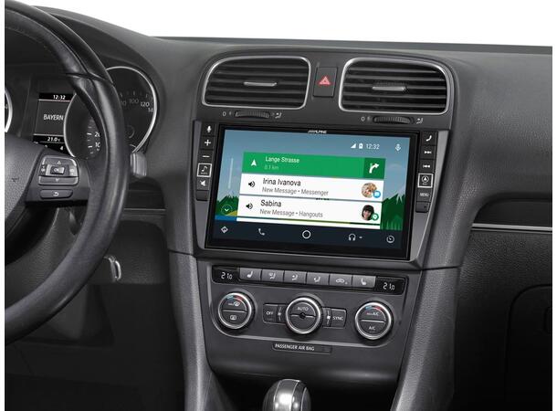 Alpine X902D-G6 – hovedenhet VW Golf 6
