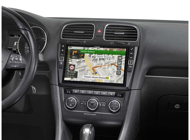 Alpine X902D-G6 – hovedenhet VW Golf 6