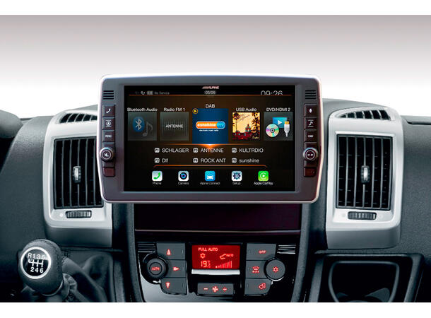 Alpine X903D-DU2 Fiat Ducato radio