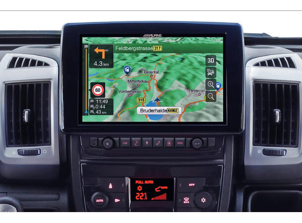 Alpine X903D-DU Premium Navi Fiat Ducato