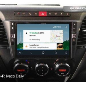 Alpine X903DC-F hovedenhet &laquo;Freestyle&raquo;