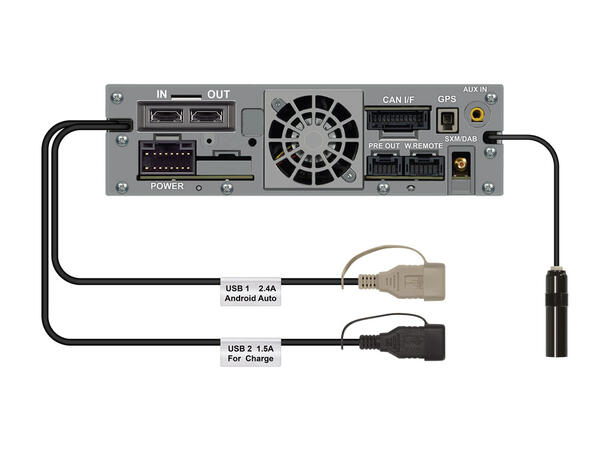 Alpine iLX-705DM multimediastasjon