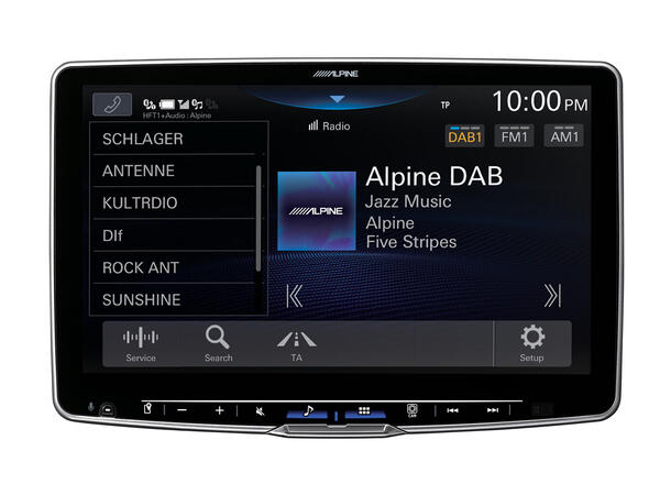 Alpine iLX-F115D multimediastasjon