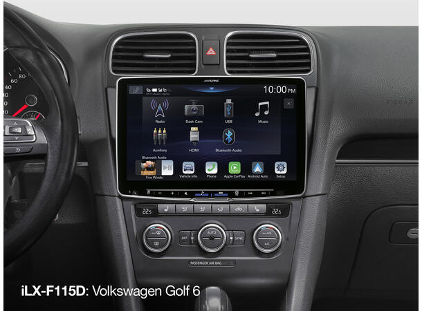Alpine iLX-F115D multimediastasjon