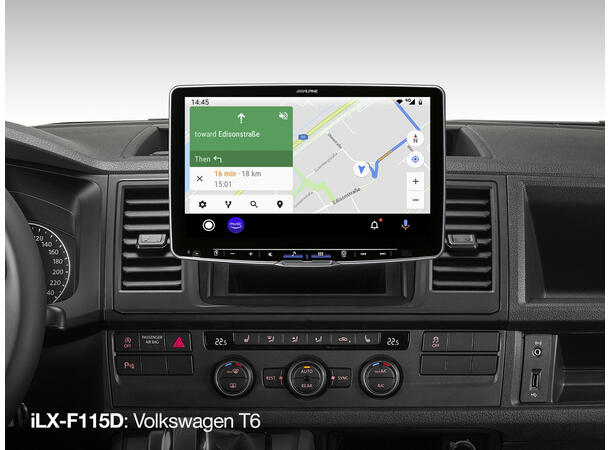 Alpine iLX-F115D multimediastasjon