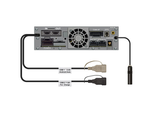 Alpine iLX-F905D multimediastasjon
