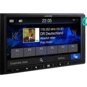 Alpine iLX-W690D multimedia inkl ramme