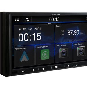 Alpine iLX-W690D multimediastasjon – 7″ 4x45W BT CarPlay Android Auto