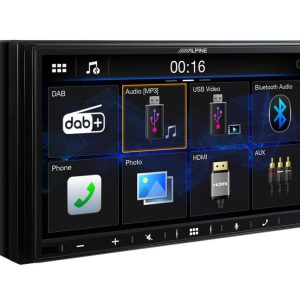 Alpine iLX-W690D multimediastasjon – 7″ 4x45W BT CarPlay Android Auto