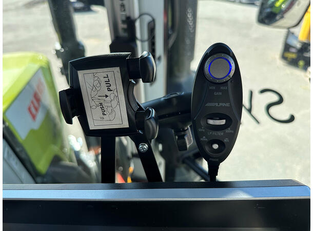 Alpine lydoppgradering til Claas