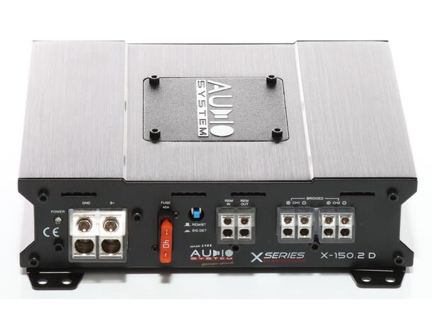 Audio System 2 kanals forsterker