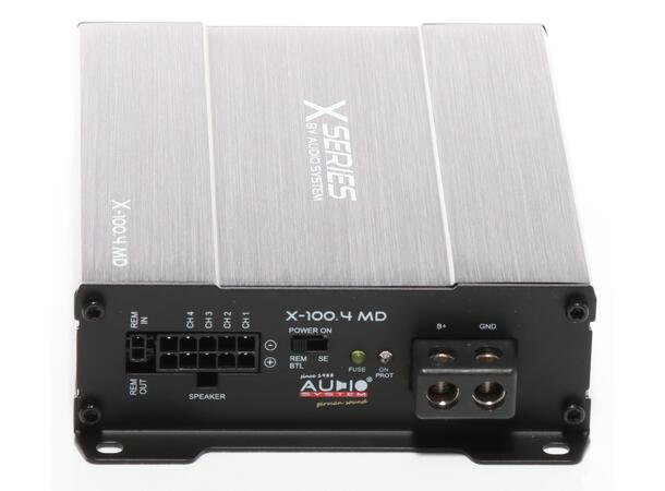 Audio System 4 kanals forsterker