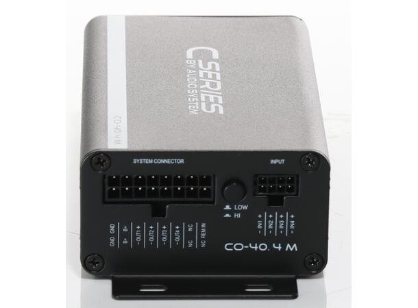 Audio System 4 kanals forsterker