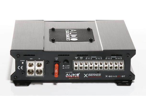 Audio System 4 kanals forsterker med DSP