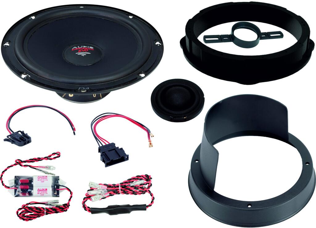 Audio System XFIT VW T5 – høyttalere – 150 W Plug & Play komponentsystem
