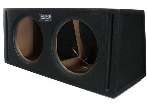 Audio System dobbel 12″ basskasse