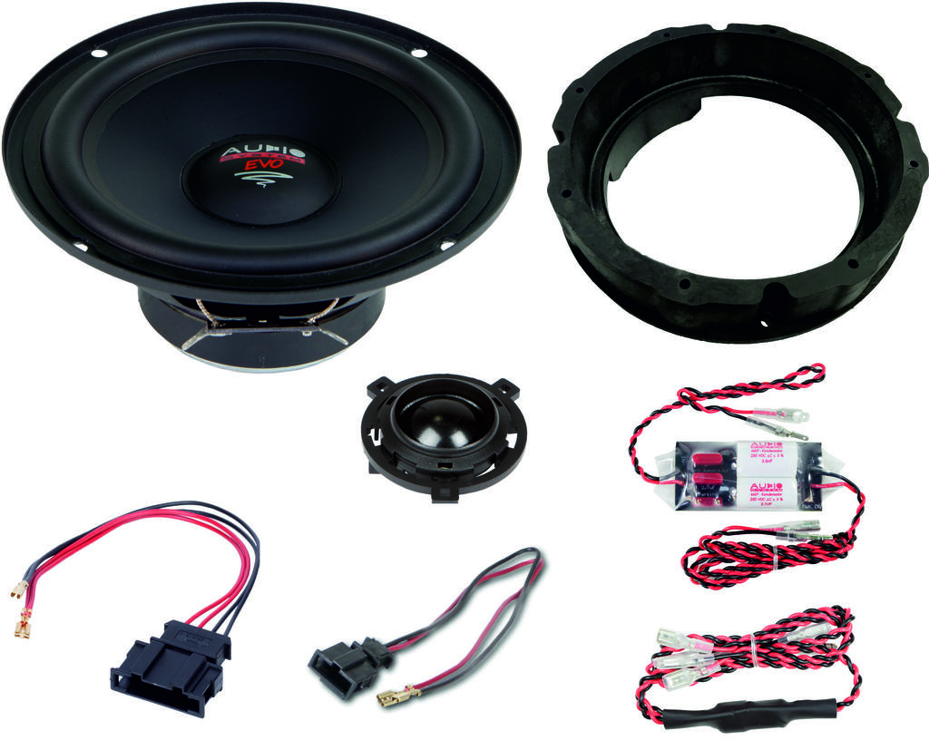 Audio Systeme XFIT VW GOLF8 – høyttalere – 110 W Plug & Play komponentsystem