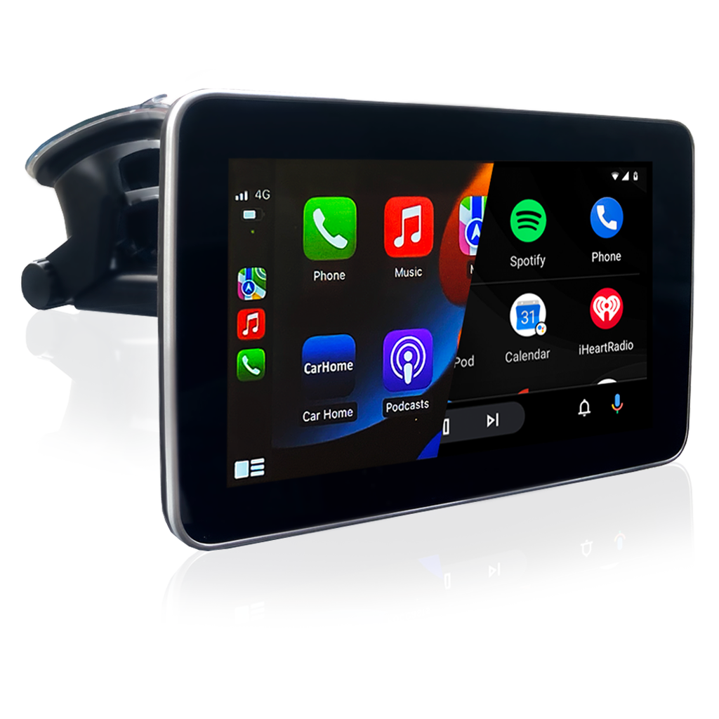 AutoSky APID-301, 7″ skjerm – Trådløs CarPlay & Android Auto Adapter