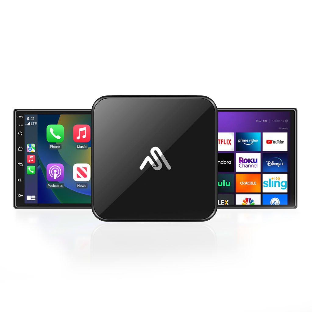 AutoSky CPHM-2, Trådløst adapter m/HDMI – Trådløs CarPlay & Android Auto Adapter