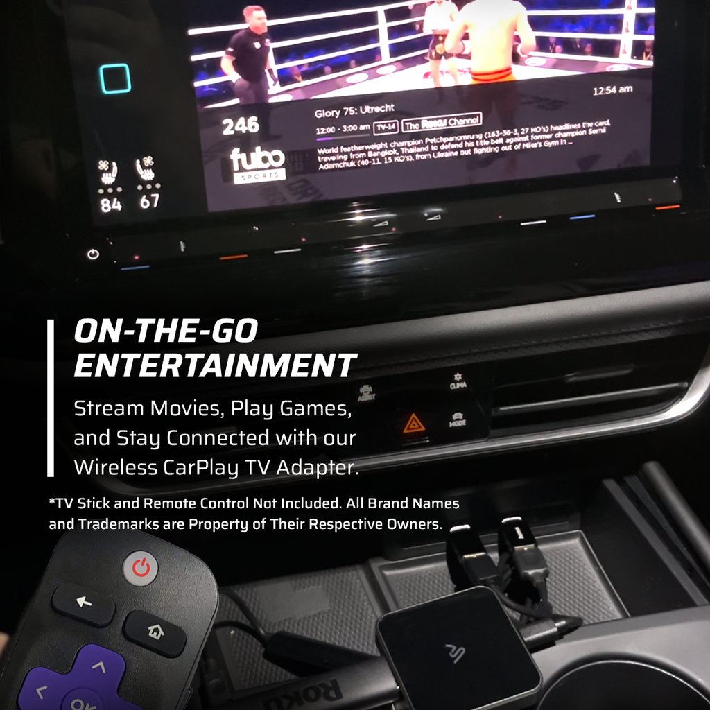 AutoSky CPHM-2, Trådløst adapter m/HDMI – Trådløs CarPlay & Android Auto Adapter
