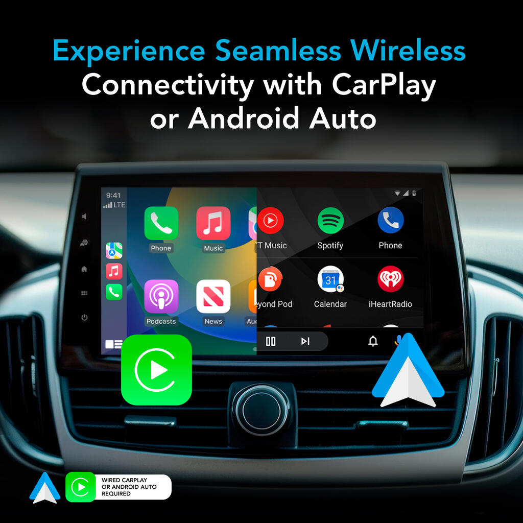 AutoSky WUA-8, Trådløst adapter – Trådløs CarPlay & Android Auto Adapter
