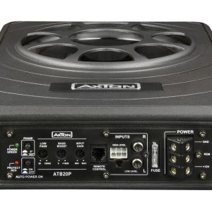 Axton ATB20P – Flat aktiv subwoofer med slave 1x20cm