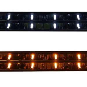 BRIODLIGHTS LED-bar m/parklys – 525mm, 24LED, 20500 lumen