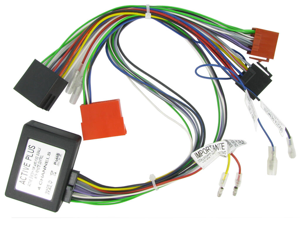 Connects2 Aktiv-adapter – Audi (–>2007) (ISO) m/Full Bose system