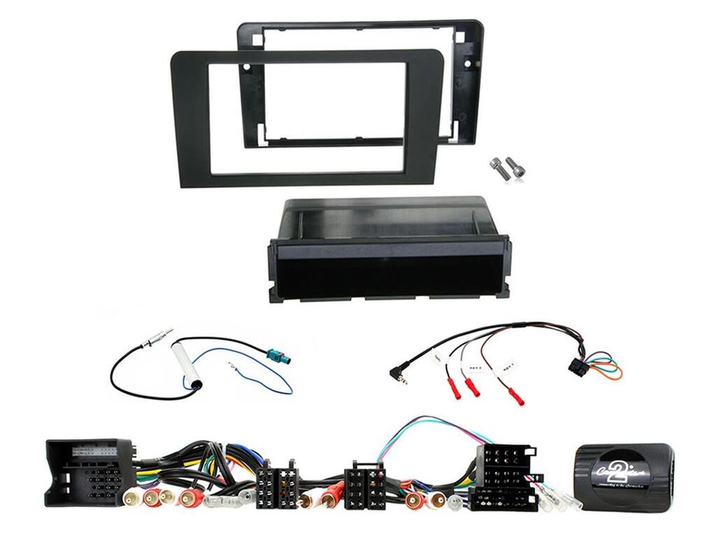 Connects2 Komplett monteringskit 1-DIN – Audi A3 (2004 – 2012)