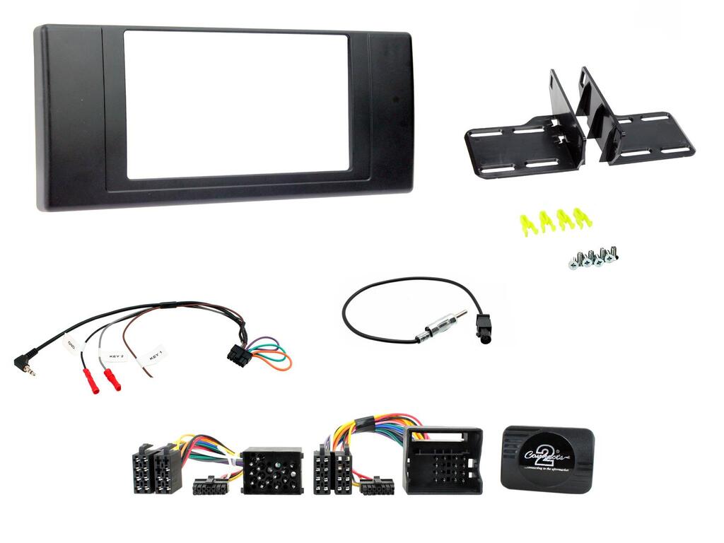 Connects2 Komplett monteringskit 2-DIN – BMW X5 (E53) 2000-2006