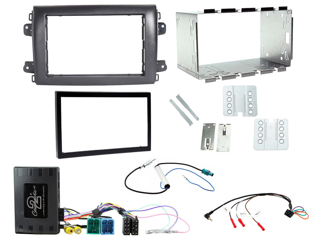 Connects2 Komplett monteringskit 2-DIN – Fiat Ducato 8 Series 2021->