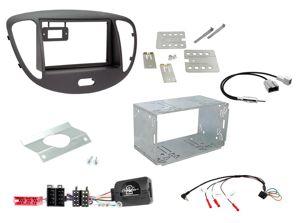 Connects2 Komplett monteringskit 2-DIN – Hyundai i10 2008 – 2013