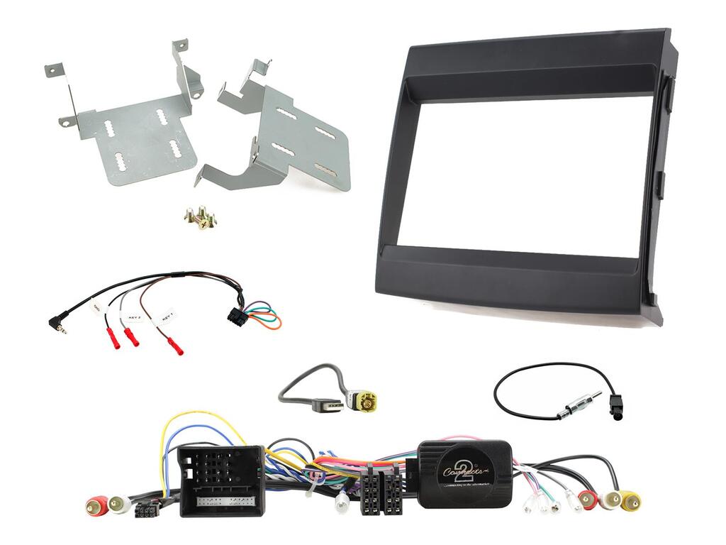 Connects2 Komplett monteringskit 2-DIN – Porsche Cayenne 2012-2016