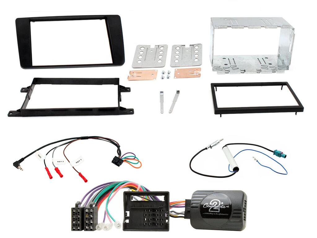 Connects2 Komplett monteringskit 2-DIN – Skoda Octavia og Superb